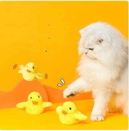 Automatic Electric Duck Cat Toy – Self-Moving Teaser