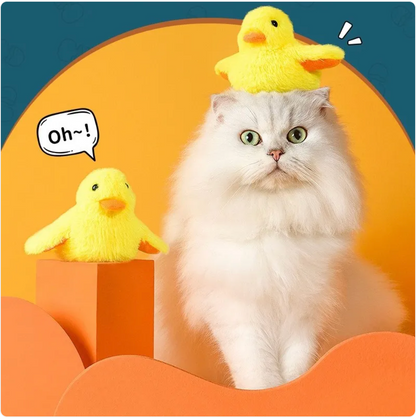 Automatic Electric Duck Cat Toy – Self-Moving Teaser