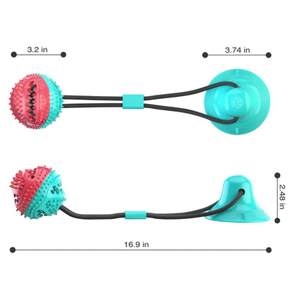 Suction Cup Interactive Ball Toy for Dogs