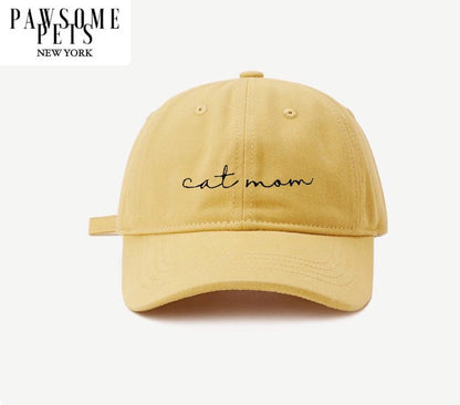 CAT MOM HAT - YELLOW