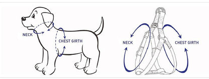 Step-In Dog Harness – Dark Yellow