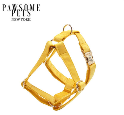 Step-In Dog Harness – Dark Yellow