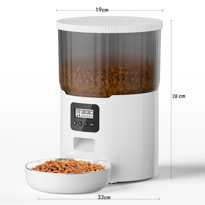 Smart Automatic Pet Feeder for Cats and Dogs – 4L WiFi