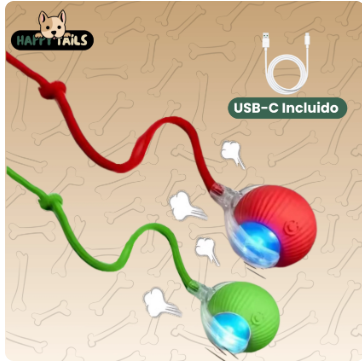 Smart Automatic Rolling Ball Toy for Cats & Dogs