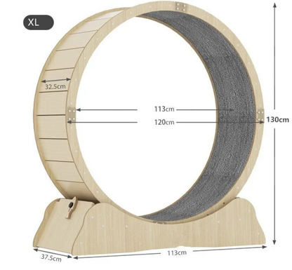 Purr Fit Silent Cat Exercise Running Wheel