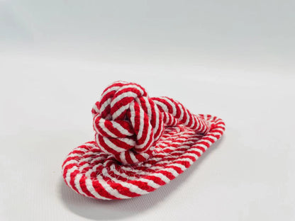 Slipper-Shaped Rope Chew Toy for Dogs
