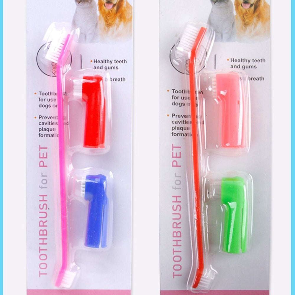 Pet Dental Care Brush Set-0