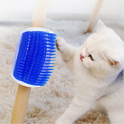 New pet Cat Corner Scrubber Massager Cat Scratching Scratching Scratcher Cat Brush Comb Massage Corner Brush Pet Supplies-1