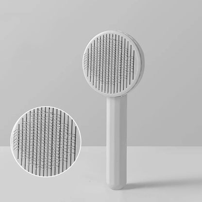 Dog Comb Pet Hair Removal Brush Cats and Dogs Special Comb Beauty Massage Self-cleaning Needle Comb Pet Supplies-13