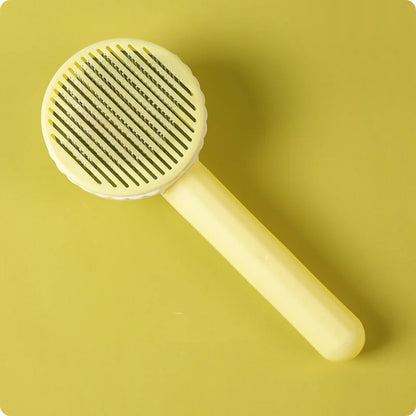 Dog Comb Pet Hair Removal Brush Cats and Dogs Special Comb Beauty Massage Self-cleaning Needle Comb Pet Supplies-19