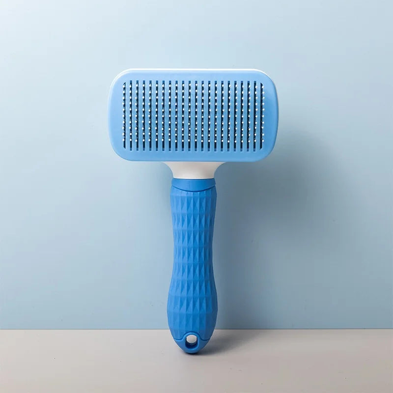 Dog Comb Pet Hair Removal Brush Cats and Dogs Special Comb Beauty Massage Self-cleaning Needle Comb Pet Supplies-9
