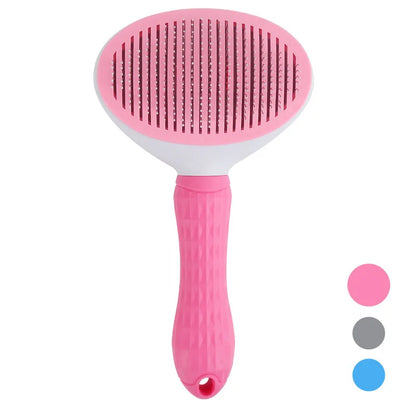 Dog Comb Pet Hair Removal Brush Cats and Dogs Special Comb Beauty Massage Self-cleaning Needle Comb Pet Supplies-16