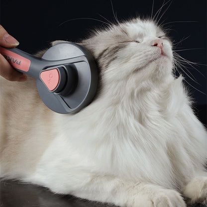 Cat Comb Dog Hair Remover Brush Pet Grooming Slicker Comb Removes Tangled  Self Cleaning Pet Supplies Accessories-0