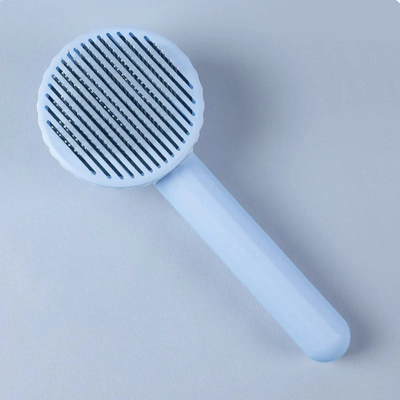 Dog Comb Pet Hair Removal Brush Cats and Dogs Special Comb Beauty Massage Self-cleaning Needle Comb Pet Supplies-10