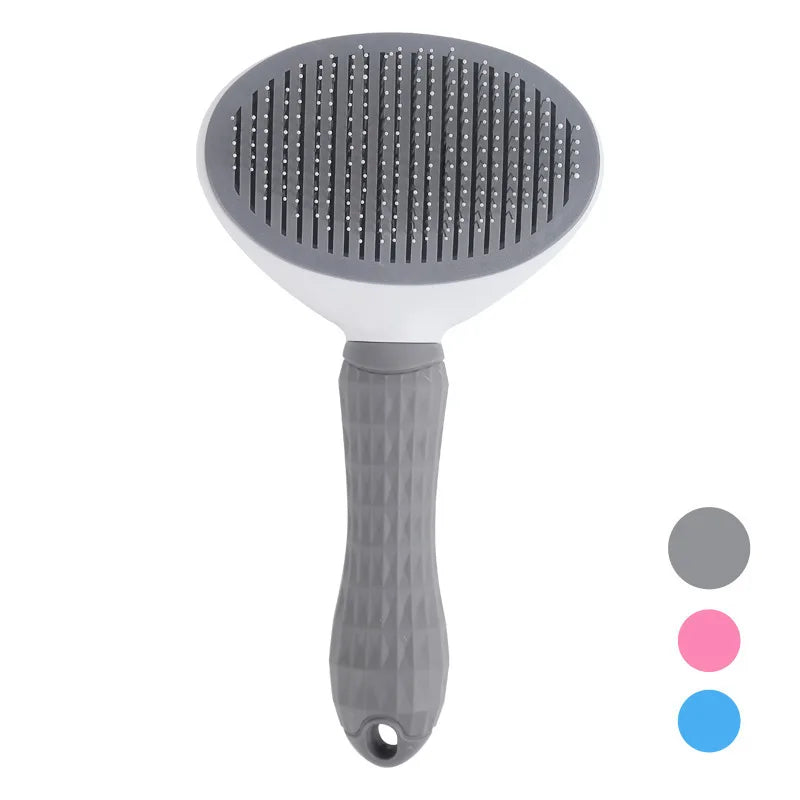 Dog Comb Pet Hair Removal Brush Cats and Dogs Special Comb Beauty Massage Self-cleaning Needle Comb Pet Supplies-14