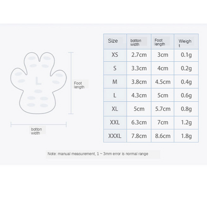 Anti-Slip Waterproof Paw Pads for Dogs
