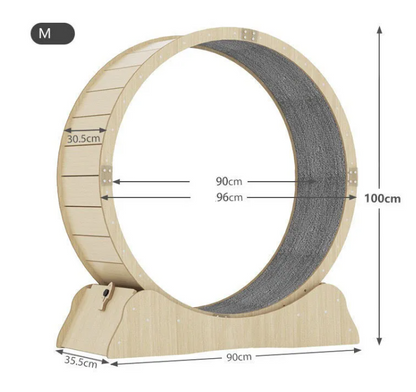 Purr Fit Silent Cat Exercise Running Wheel
