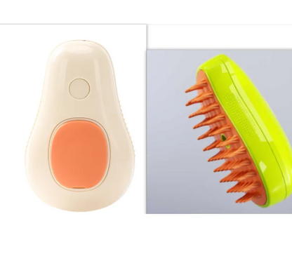 3-in-1 Steam Pet Hair Brush for Dogs and Cats