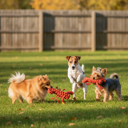 Coral Pop Lobster Dog Toy – Thick and Durable Rope