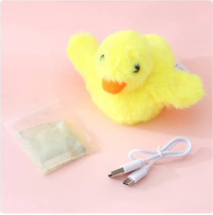 Automatic Electric Duck Cat Toy – Self-Moving Teaser