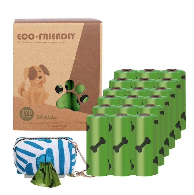Portable Pet Waste Disposal Bags – Leakproof & Travel-Friendly