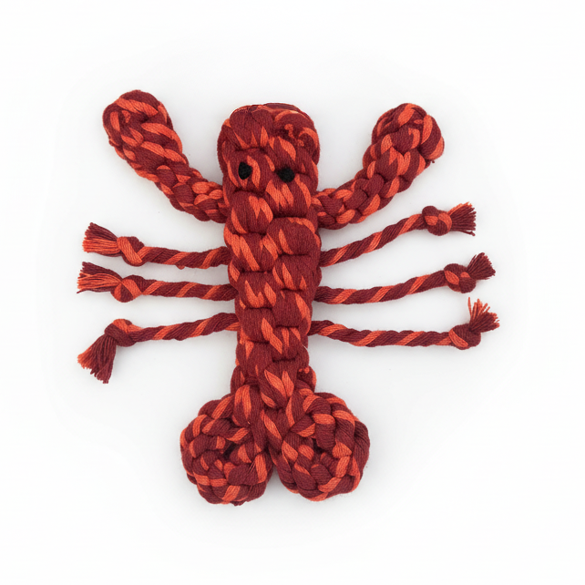 Coral Pop Lobster Pet Toy | Thicker and Stronger